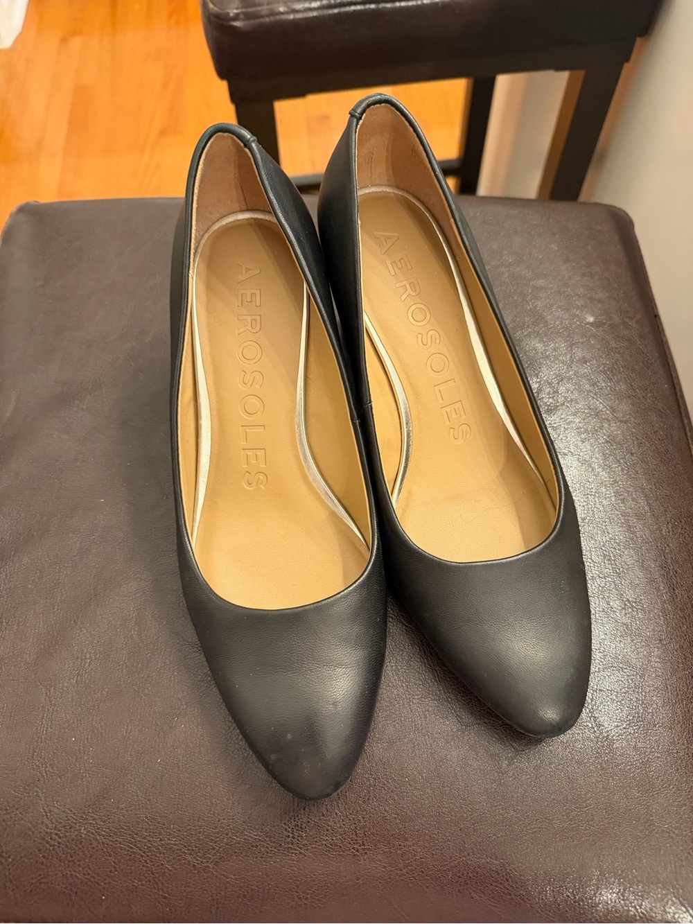 AEROSOLES BETSY pump in Black Size 6.5 wide